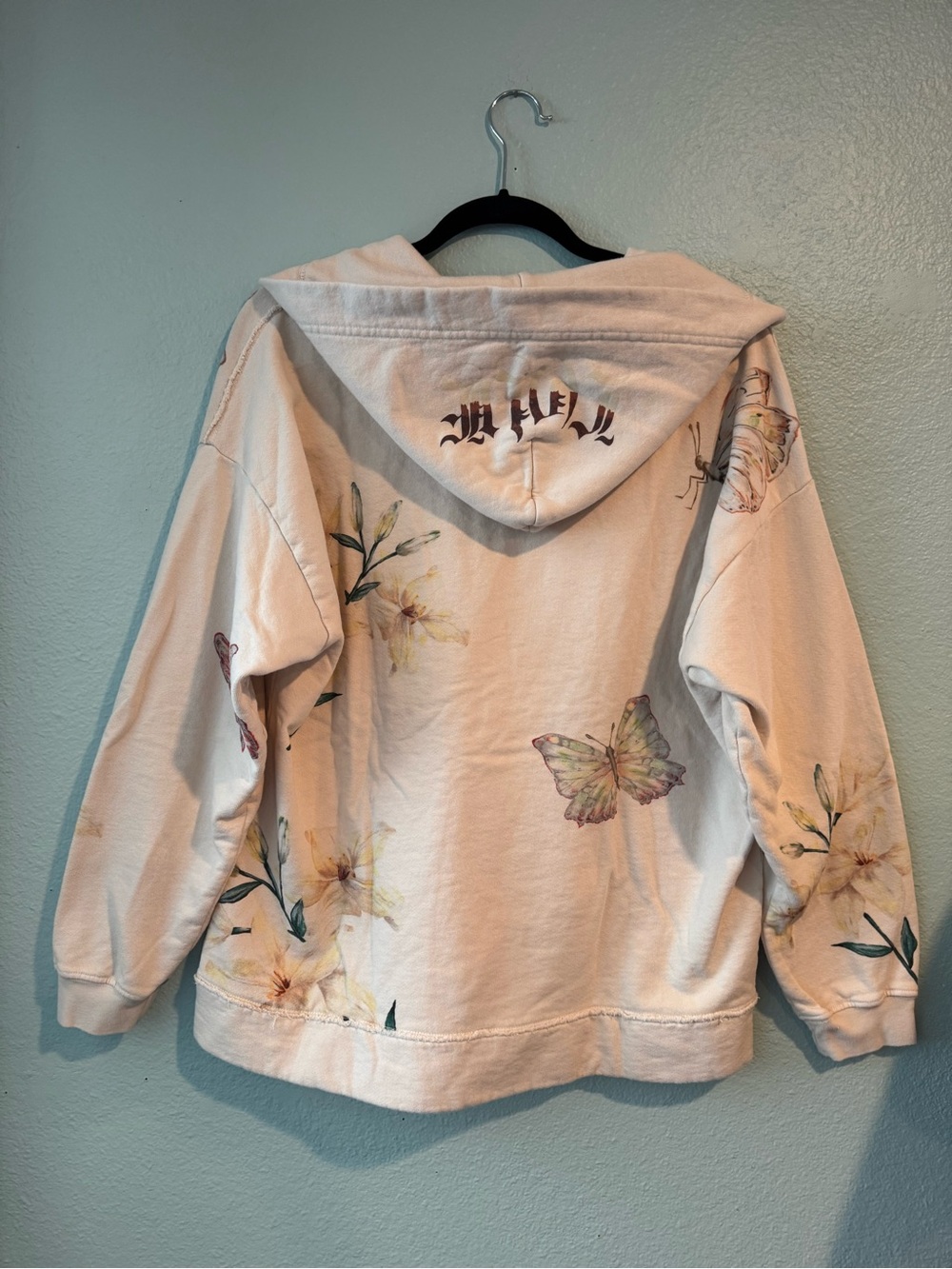 NWT Free People We The Free X Juliet Johnstone Hoodie Size-Medium - Picture 4 of 16